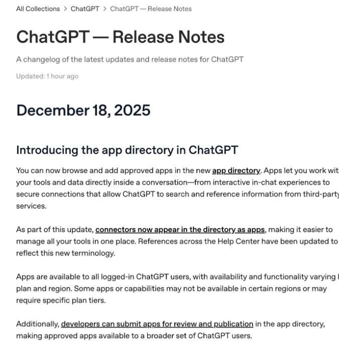 图片[1]-OpenAI推出面向开发者的ChatGPT应用目录-oserp